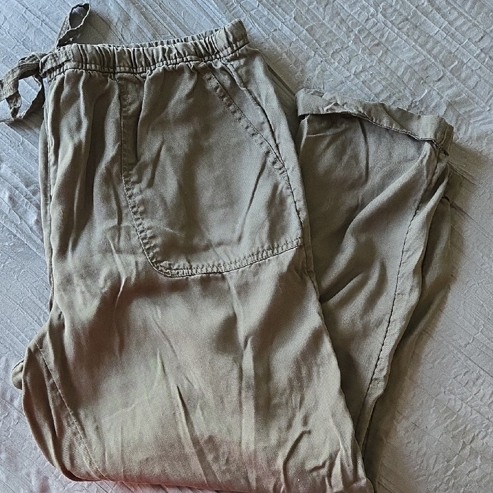 Nicole Miller Green Relaxed Fit